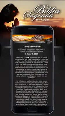 Holy Bible in Audio android App screenshot 0