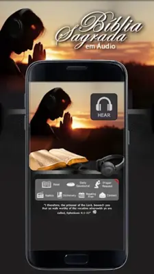 Holy Bible in Audio android App screenshot 1