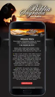 Holy Bible in Audio android App screenshot 4